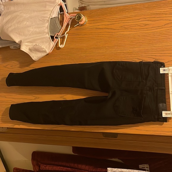 Black next level stretch American Eagle jeans. - Picture 2 of 2